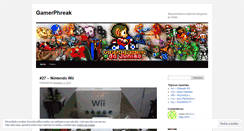 Desktop Screenshot of gamerphreak.com.br